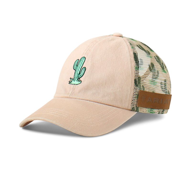 Ariat Embroidered Cactus Cap Różowe Polska | SCQOLX-821