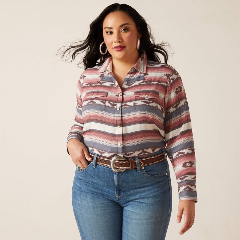 Ariat Endless Shirt Endless Serape Polska | OBSYMU-075