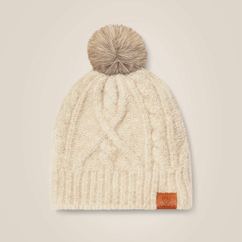 Ariat Entwine Beanie Fields Of Rye Heather Polska | BKDUCL-397