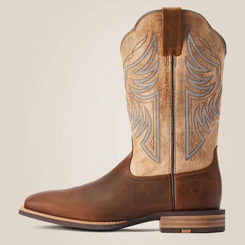 Ariat Everlite Blazin Western Boot Whole Wheat Polska | RSUGHI-416