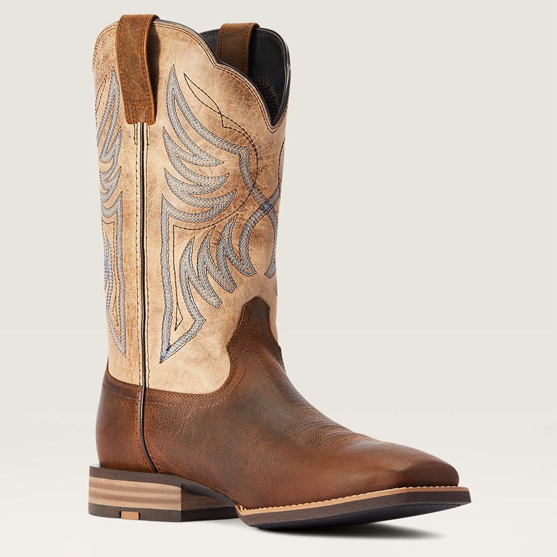 Ariat Everlite Blazin Western Boot Whole Wheat Polska | RSUGHI-416