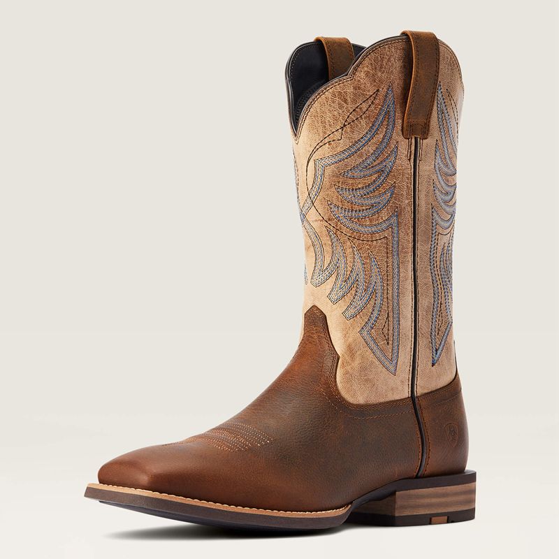 Ariat Everlite Blazin Western Boot Whole Wheat Polska | RSUGHI-416