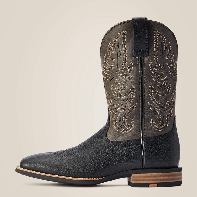 Ariat Everlite Countdown Western Boot Czarne Polska | RTQUFY-478