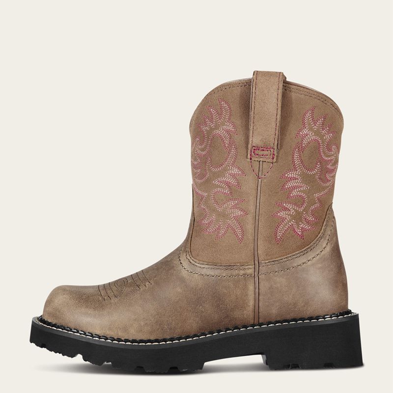 Ariat Fatbaby Western Boot Brązowe Polska | FABXME-190