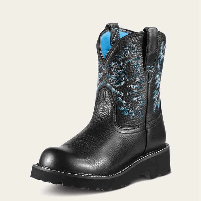 Ariat Fatbaby Western Boot Czarne Polska | ITWROU-512