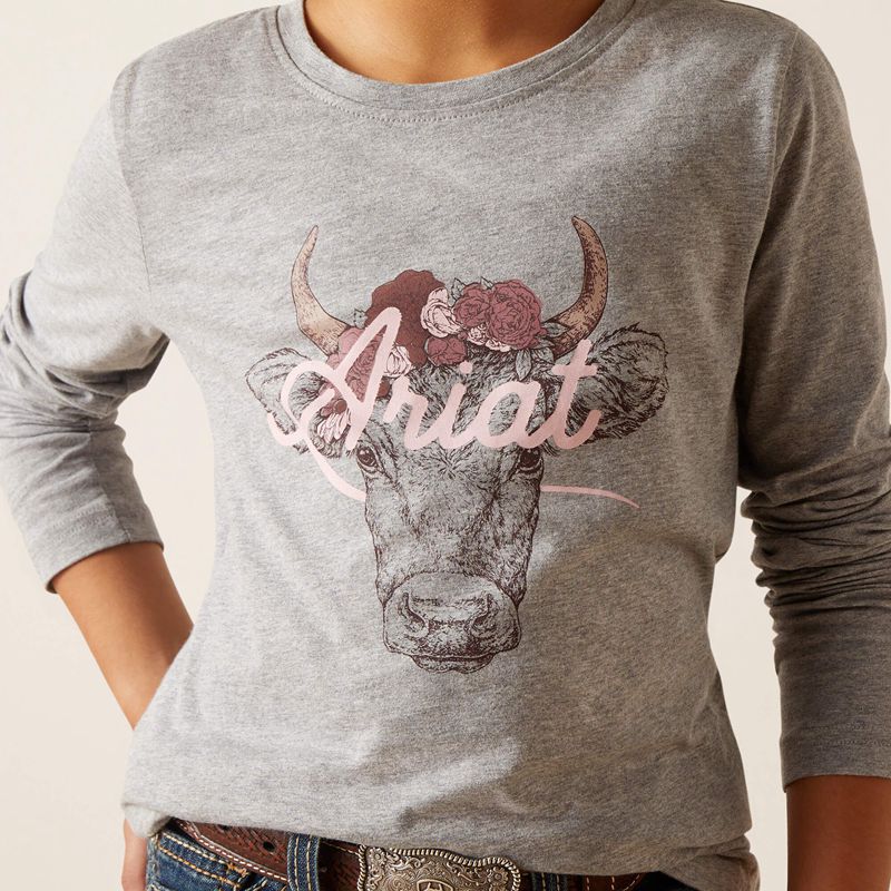 Ariat Fawna T-Shirt Szare Polska | SACTDN-206