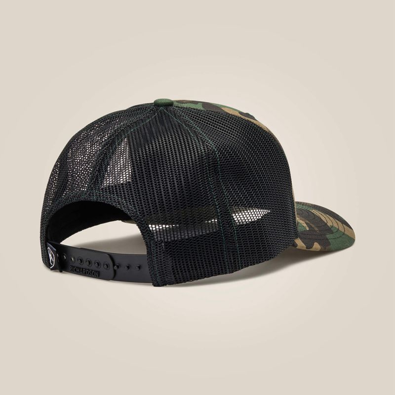 Ariat Flag Patch Cap Camo Polska | NKHSRA-621