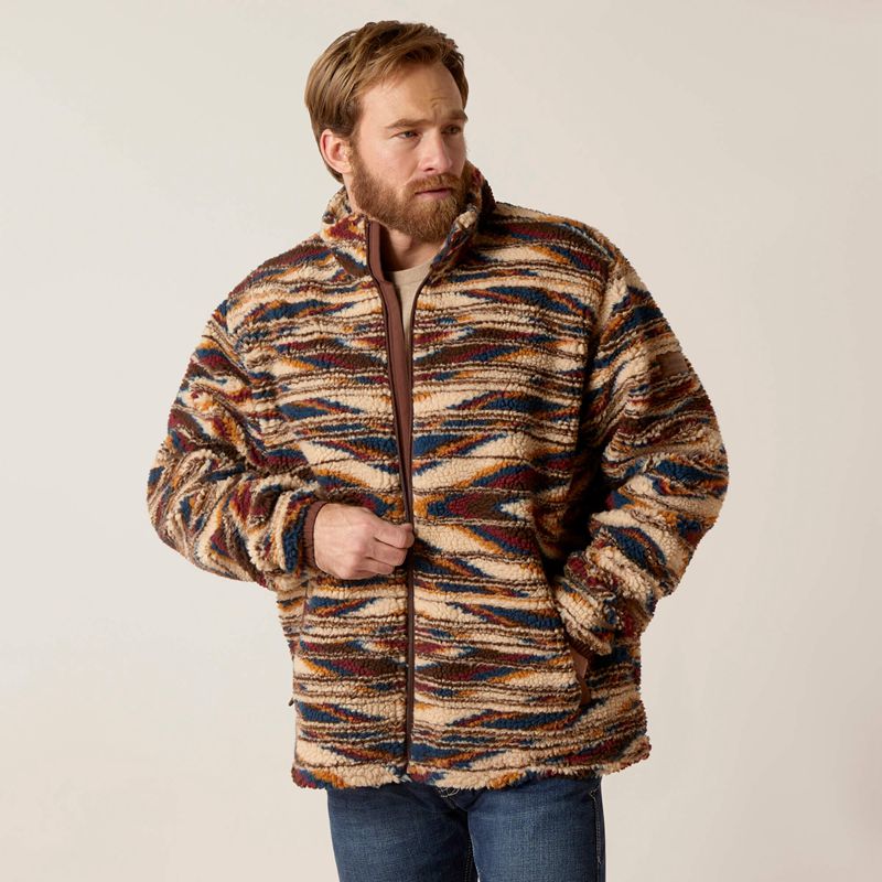 Ariat Fleece Chimayo Jacket Chimayo Saltillo Polska | HBYUQS-756