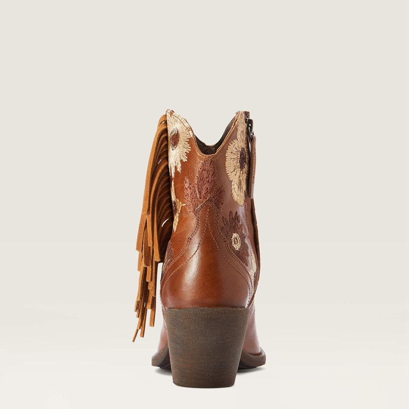 Ariat Florence Western Boot Tangled Tan Polska | XKLAYQ-501