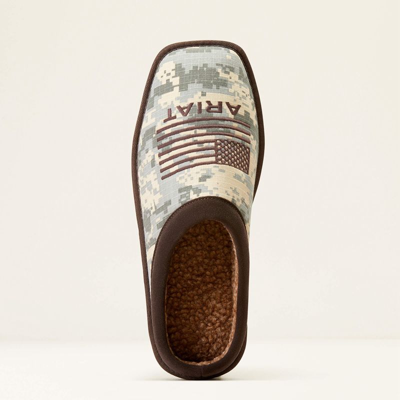 Ariat Flying Proud Square Toe Camo Polska | SGBQCJ-108