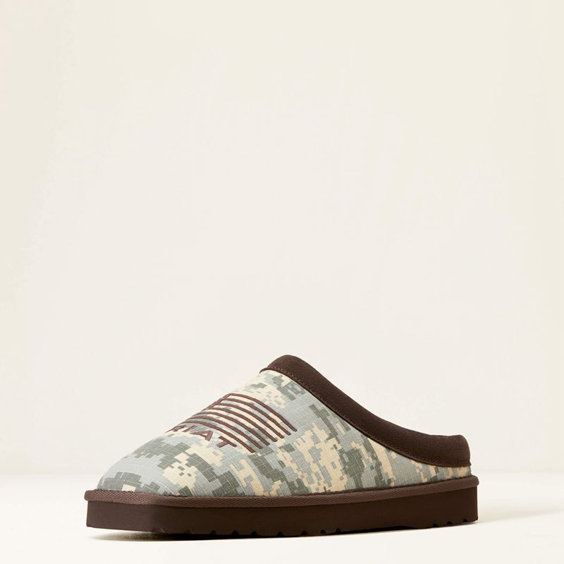 Ariat Flying Proud Square Toe Camo Polska | SGBQCJ-108