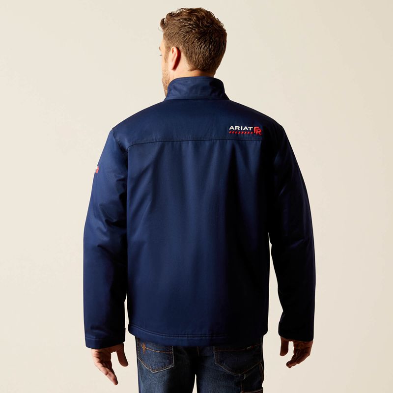 Ariat Fr Basic Insulated Jacket Granatowe Polska | ZDNVMT-630