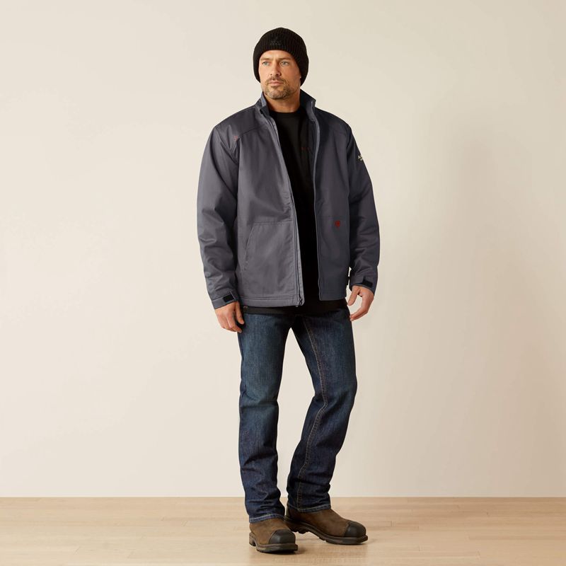 Ariat Fr Basic Insulated Jacket Szare Polska | BSGDAC-091