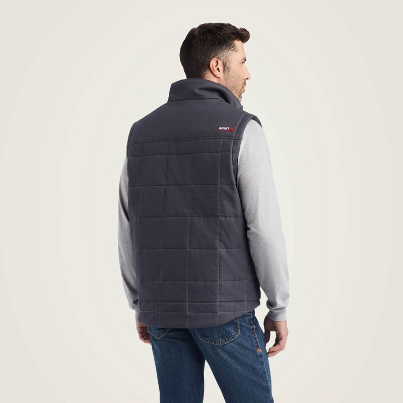 Ariat Fr Crius Insulated Vest Szare Polska | HXILMA-209