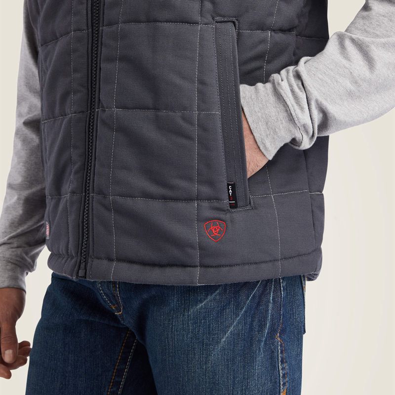 Ariat Fr Crius Insulated Vest Szare Polska | HXILMA-209