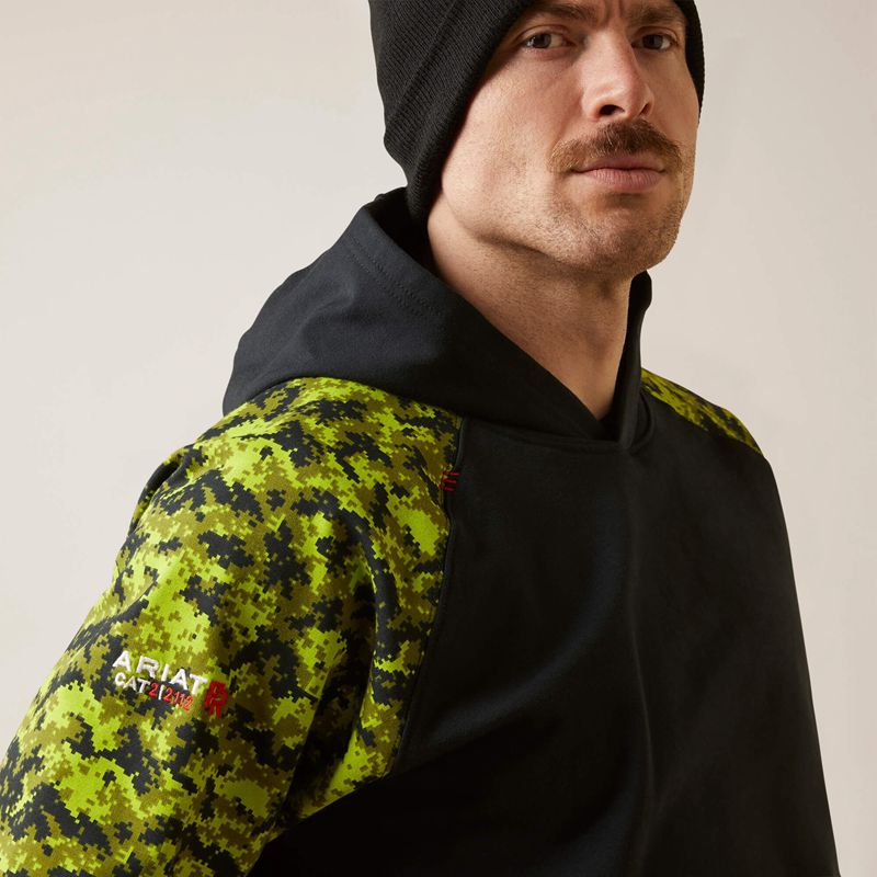 Ariat Fr Durastretch Patriot Hoodie Camo Polska | UYFDXI-879