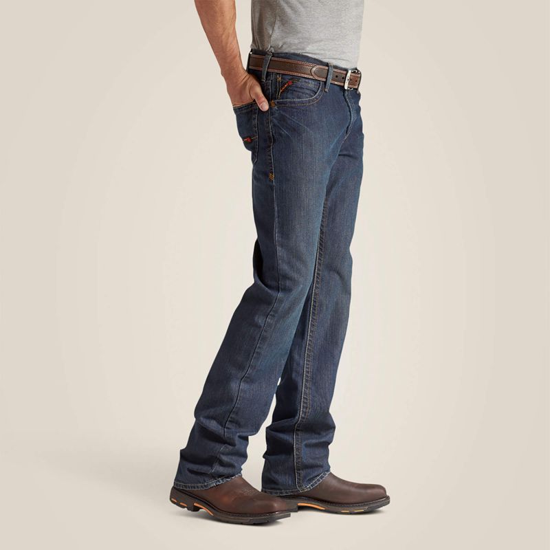 Ariat Fr M4 Relaxed Basic Boot Cut Jean Shale Polska | ENRYVJ-261