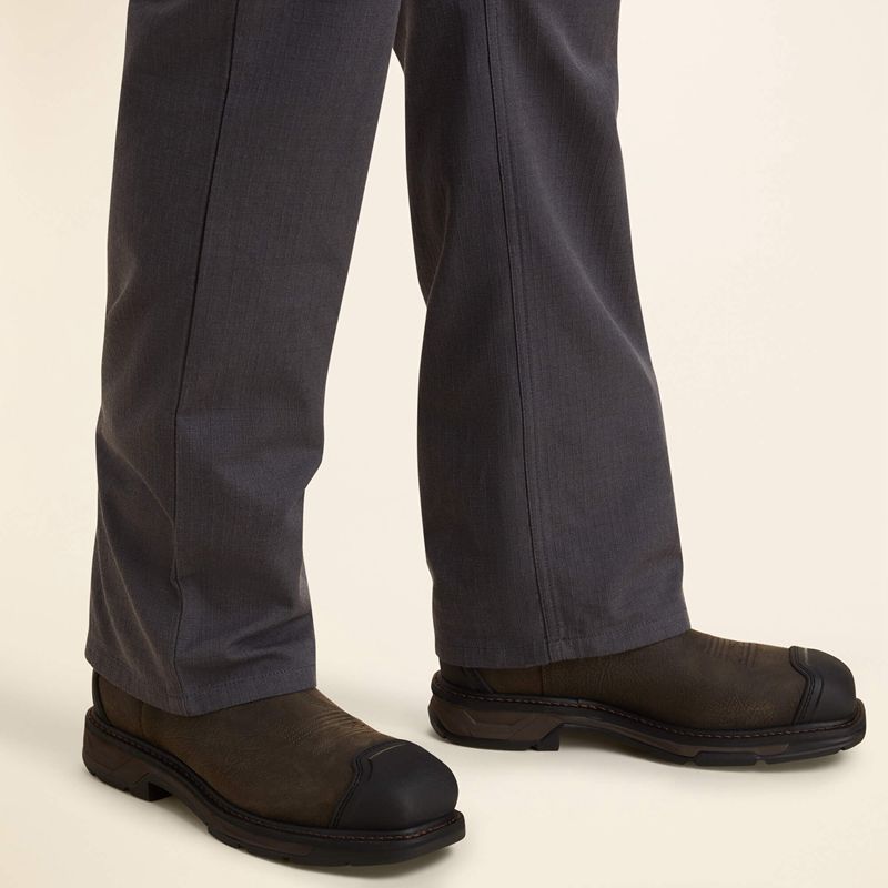 Ariat Fr M4 Relaxed Crossfire Straight Pant Szare Polska | GHDYIE-680