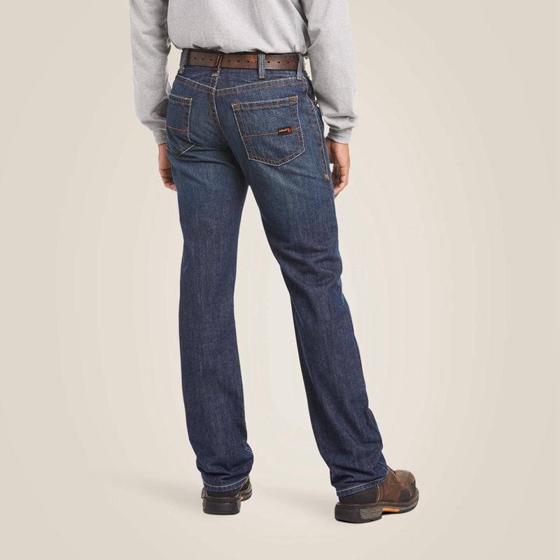 Ariat Fr M5 Straight Basic Stackable Straight Leg Jean Shale Polska | ZYEXSR-407