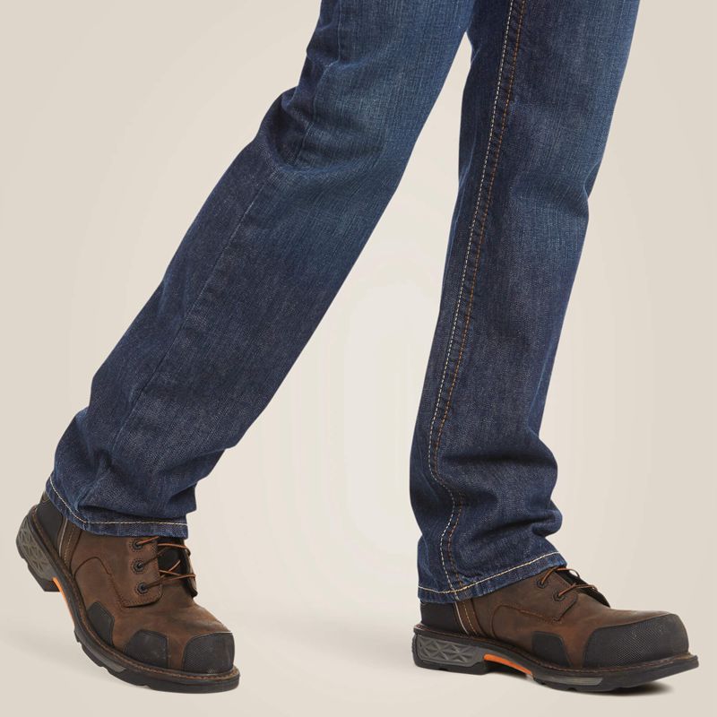 Ariat Fr M5 Straight Basic Stackable Straight Leg Jean Shale Polska | ZYEXSR-407