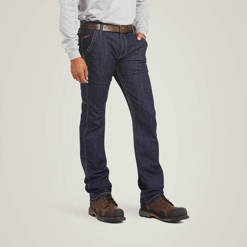 Ariat Fr M7 Slim Durastretch Workhorse Stackable Straight Leg Jean Rinse Polska | YRKDGB-542