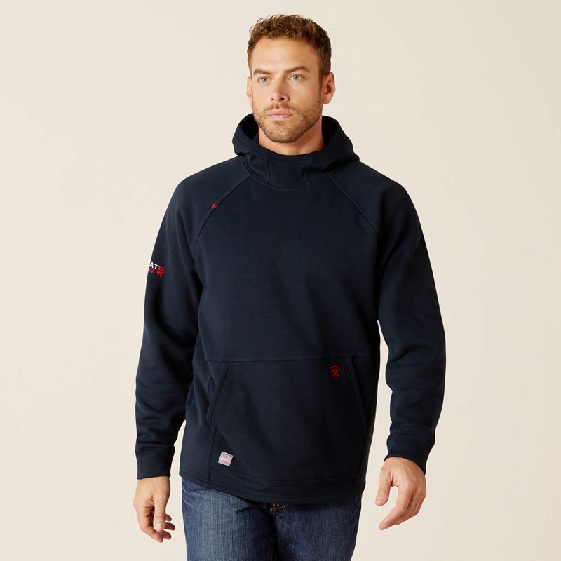 Ariat Fr Primo Fleece 2.0 Hoodie Granatowe Polska | DKSGFX-281