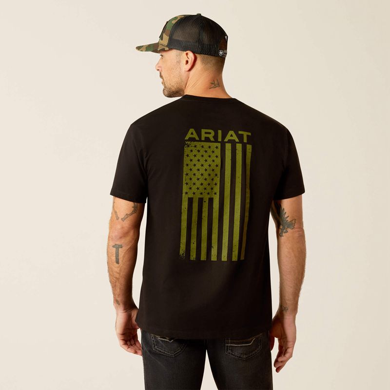 Ariat Freedom T-Shirt Czarne Polska | OQVIHK-120