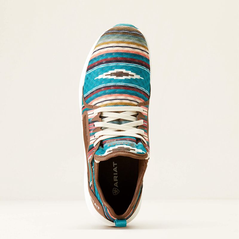 Ariat Fuse Pastel Turq Serape Polska | VMYQUL-132