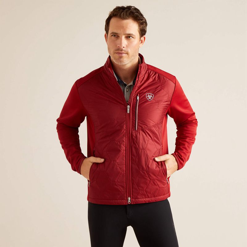 Ariat Fusion Insulated Jacket Sun-Dried Tomato Polska | NAQHLS-385