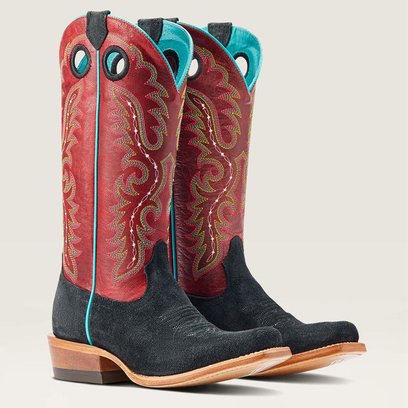 Ariat Futurity Boon Western Boot Czarne Polska | MXRDLG-350