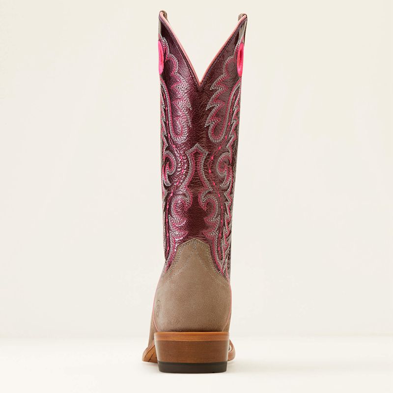 Ariat Futurity Boon Western Boot Smokey Roughout Polska | KBRION-234