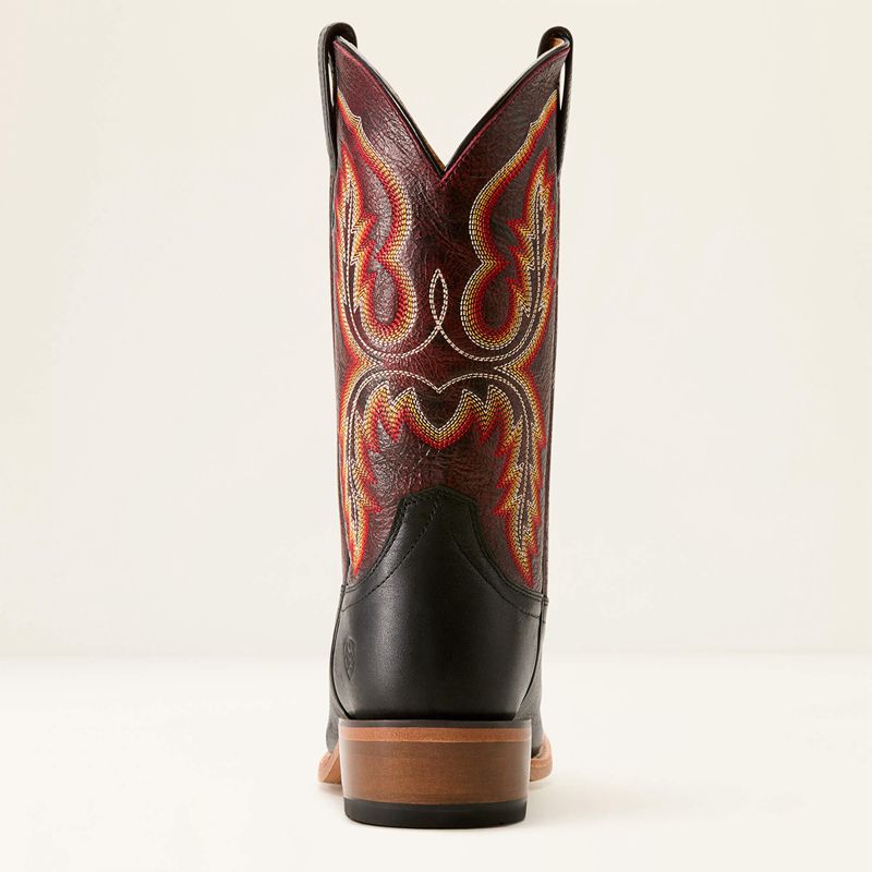 Ariat Futurity Cashout Cowboy Boot Midnight Black/Dark Brick Polska | KEFJCU-178