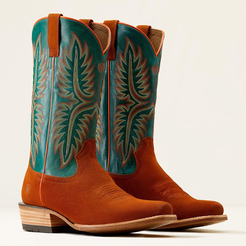 Ariat Futurity Rider Cowboy Boot Turkusowe Polska | OEMBSD-829