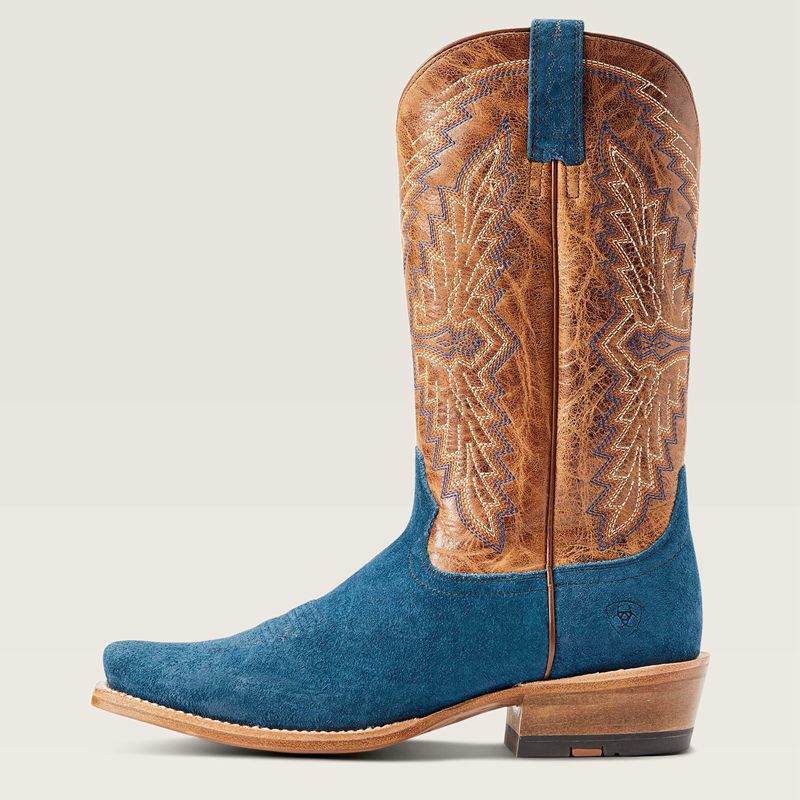 Ariat Futurity Showman Western Boot Niebieskie Polska | WLZHAE-471