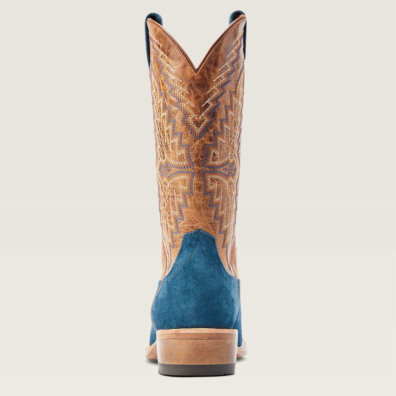 Ariat Futurity Showman Western Boot Niebieskie Polska | WLZHAE-471