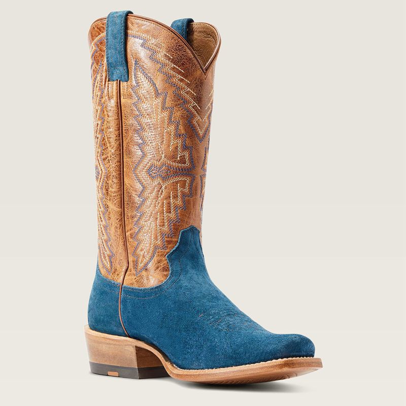 Ariat Futurity Showman Western Boot Niebieskie Polska | WLZHAE-471