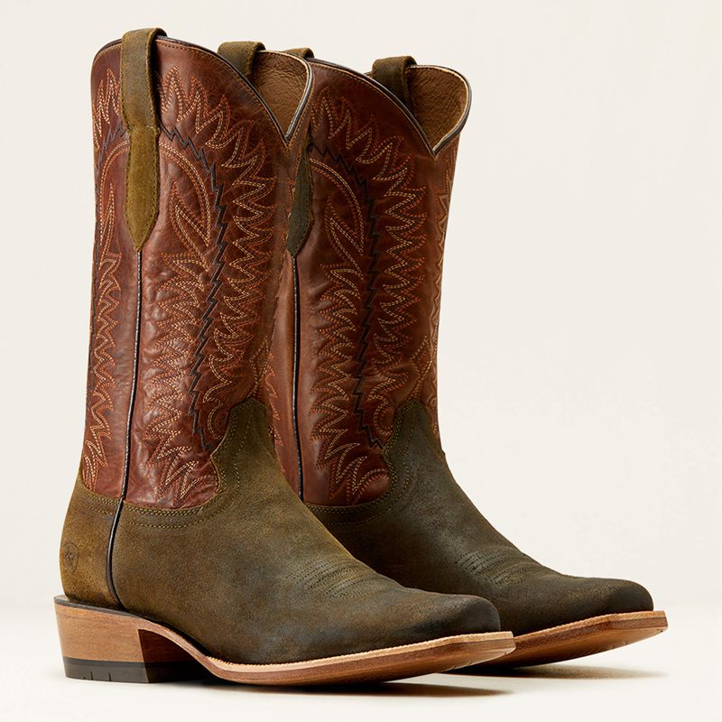 Ariat Futurity Time Cowboy Boot Oliwkowe Polska | HLWMXY-860