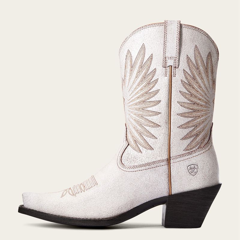 Ariat Goldie Western Boot Białe Polska | HFLRCM-960