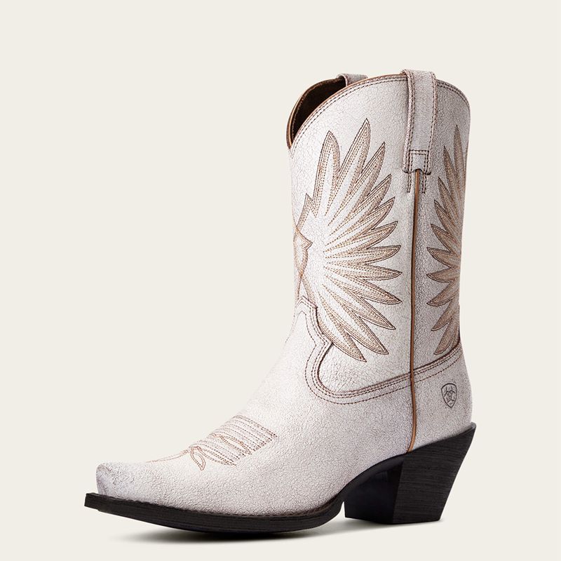 Ariat Goldie Western Boot Białe Polska | HFLRCM-960