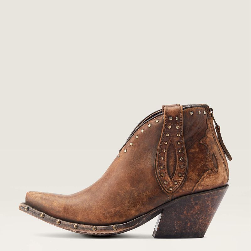 Ariat Greeley Western Boot Brązowe Polska | EHTDBX-942