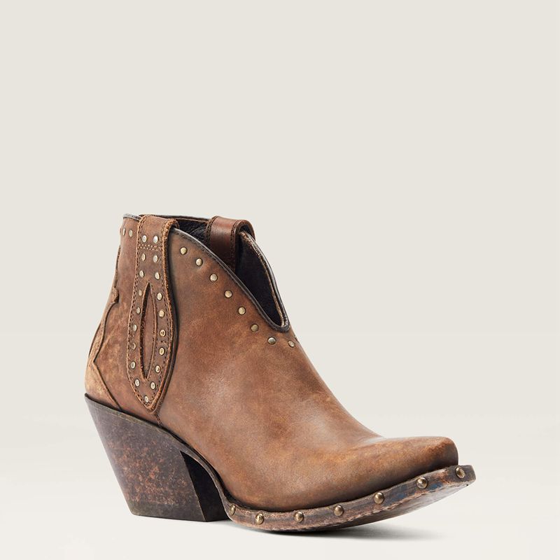 Ariat Greeley Western Boot Brązowe Polska | EHTDBX-942