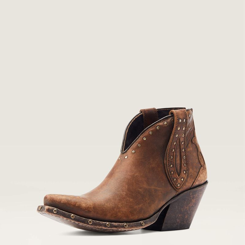 Ariat Greeley Western Boot Brązowe Polska | EHTDBX-942