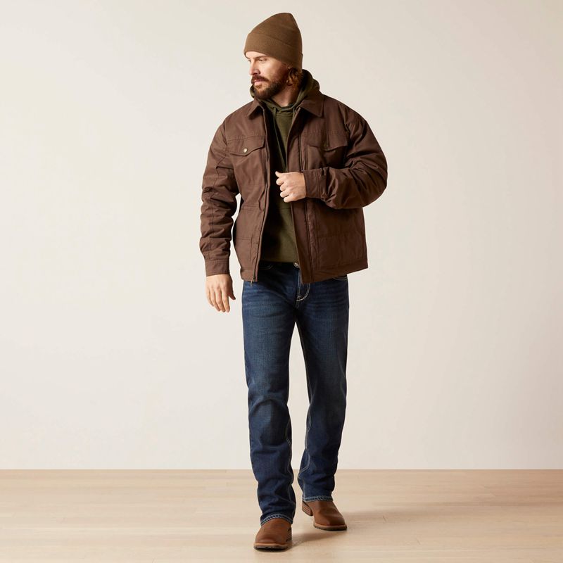 Ariat Grizzly 2.0 Canvas Conceal And Carry Jacket Bracken Polska | MDFWPE-816