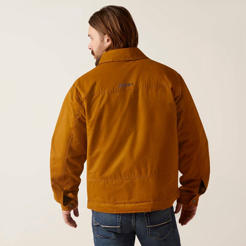 Ariat Grizzly 2.0 Canvas Conceal And Carry Jacket Chestnut Polska | MUVKFY-079