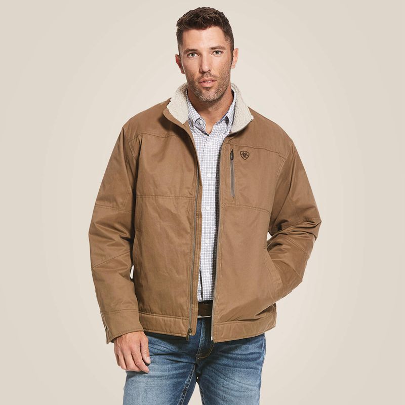 Ariat Grizzly Canvas Jacket Cub Polska | RJKOTY-730