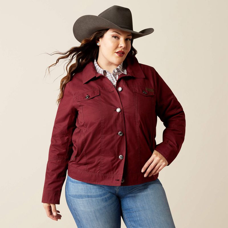 Ariat Grizzly Rancher Jacket Tawny Port Polska | ETAKOP-217