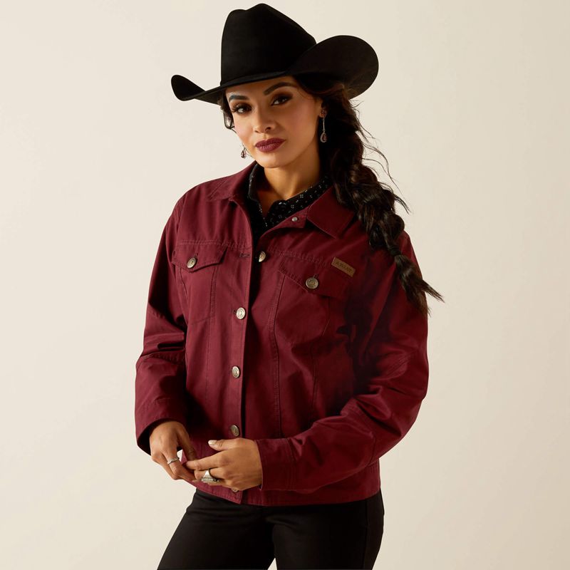 Ariat Grizzly Rancher Jacket Tawny Port Polska | ETAKOP-217