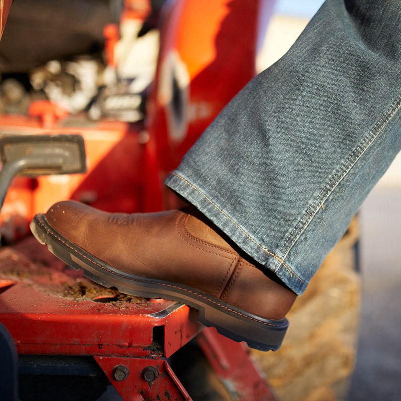 Ariat Groundbreaker Work Boot Brązowe Polska | UDKVTE-592