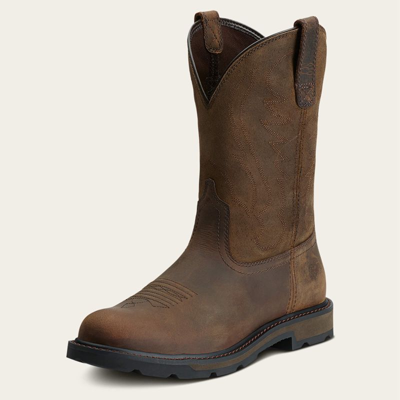 Ariat Groundbreaker Work Boot Brązowe Polska | UDKVTE-592