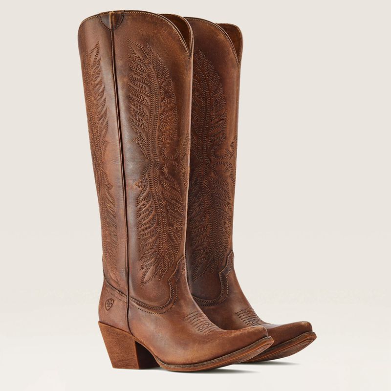 Ariat Guinevere Western Boot Naturally Distressed Allegro Polska | YVBJOK-790